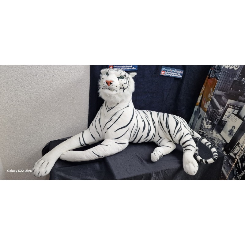 Peluche tigre blanc géant online